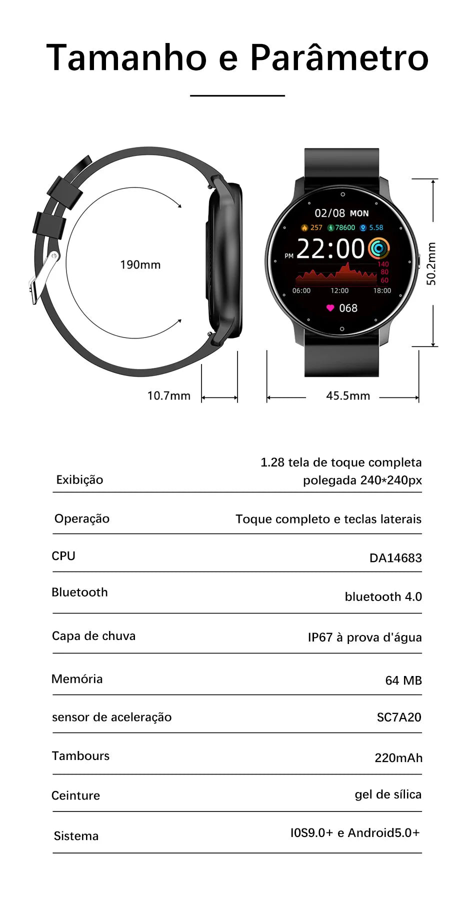 Lige Smartwatch