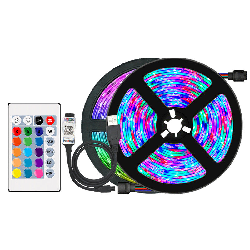 RGB Bluetooth Light Strip Remote & App Control